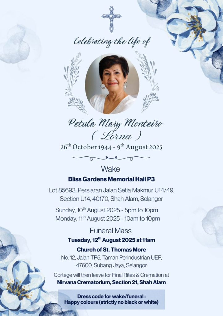 PETULA MARY MONTEIRO (LORNA)
